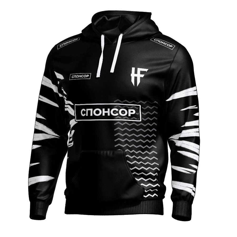 Design work showcase - Sponsor hoodie design